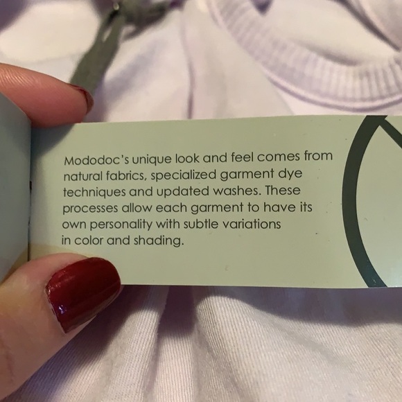 Mododoc tunic length tank top, ribbed bottom piece - Picture 10 of 11